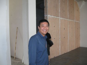 Der Galerist Li Liang, mein erster Interviewpartner (Eastlink Gallery)
