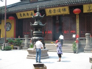 Tempelinnenhof Shanghai